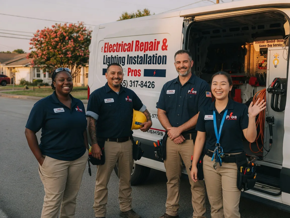 Licensed Electrician company in Plantersville, TX